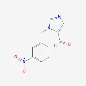3-(3-nitro-benzyl)-3H-imidazole-4-carbaldehyde