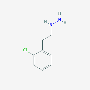 1-(2-chlorophenethyl)hydrazine hydrochloride 1-(2-chlorophenethyl)hydrazine hydrochloride