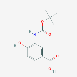 3-(Boc-amino)-4-hydroxybenzoic acid