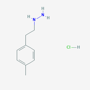 (2-p-Tolyl-ethyl)-hydrazine hydrochloride (2-p-Tolyl-ethyl)-hydrazine hydrochloride