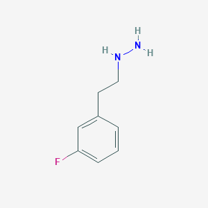[2-(3-fluoro-phenyl)-ethyl]-hydrazine, hydrochloride