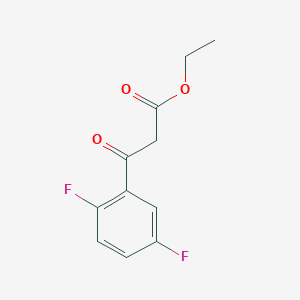 Ethyl 3-(2,5-difluorophenyl)-3-oxopropanoate Ethyl 3-(2,5-difluorophenyl)-3-oxopropanoate