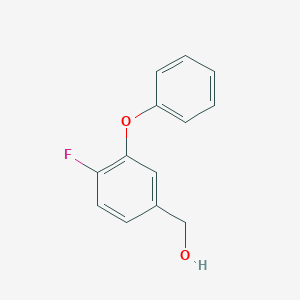 (4-Fluoro-3-phenoxy-phenyl)-methanol (4-Fluoro-3-phenoxy-phenyl)-methanol