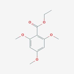Benzoic acid, 2,4,6-trimethoxy-, ethyl ester Benzoic acid, 2,4,6-trimethoxy-, ethyl ester