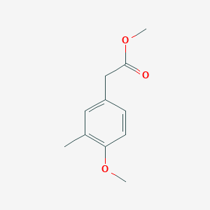 Benzeneacetic acid, 4-methoxy-3-methyl-, methyl ester