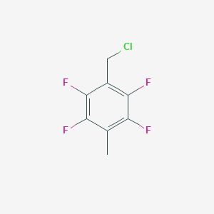 1-(chloromethyl)-2,3,5,6-tetrafluoro-4-methylbenzene