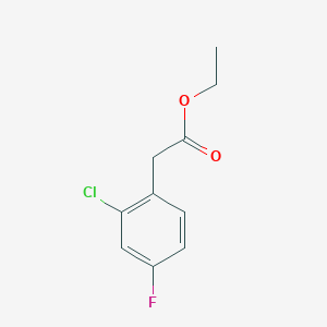 Benzeneacetic acid, 2-chloro-4-fluoro-, ethyl ester