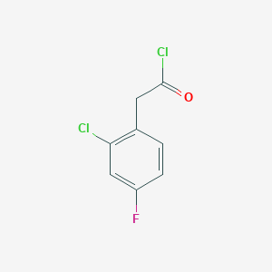 (2-chloro-4-fluoro-phenyl)-acetyl chloride