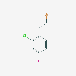 1-(2-bromoethyl)-2-chloro-4-fluorobenzene