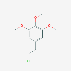 5-(2-chloroethyl)-1,2,3-trimethoxybenzene 5-(2-chloroethyl)-1,2,3-trimethoxybenzene