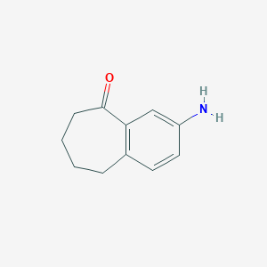 5H-Benzocyclohepten-5-one, 3-amino-6,7,8,9-tetrahydro-