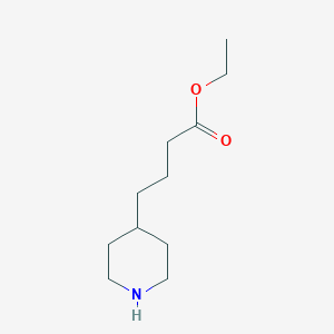 4-Piperidinebutanoic acid, ethyl ester 
