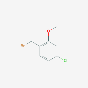 1-(bromomethyl)-4-chloro-2-methoxybenzene