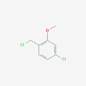 Benzene, 4-chloro-1-(chloromethyl)-2-methoxy- 