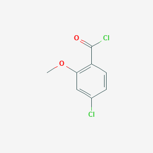 Benzoyl chloride, 4-chloro-2-methoxy- 
