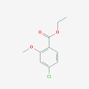 Benzoic acid, 4-chloro-2-methoxy-, ethyl ester