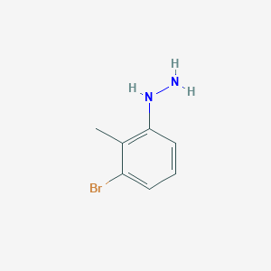 (3-bromo-2-methyl-phenyl)-hydrazine