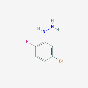 (5-Bromo-2-fluoro-phenyl)-hydrazine