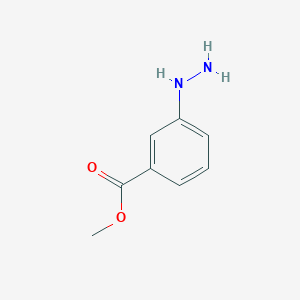 3-Hydrazino-benzoic acid methyl ester