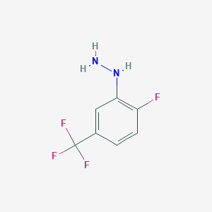 Hydrazine, [2-fluoro-5-(trifluoromethyl)phenyl]-