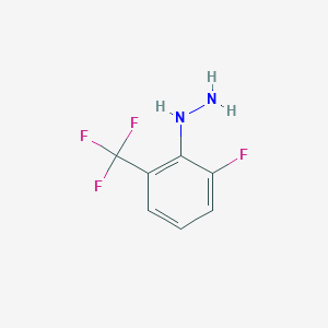 Hydrazine, [2-fluoro-6-(trifluoromethyl)phenyl]-
