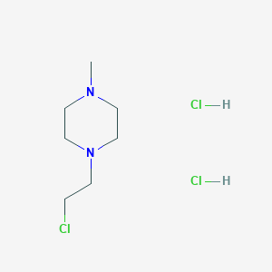 Piperazine, 1-(2-chloroethyl)-4-methyl-, hydrochloride Piperazine, 1-(2-chloroethyl)-4-methyl-, hydrochloride