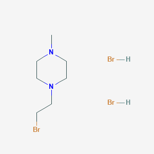 Piperazine, 1-(2-bromoethyl)-4-methyl-, hydrobromide Piperazine, 1-(2-bromoethyl)-4-methyl-, hydrobromide