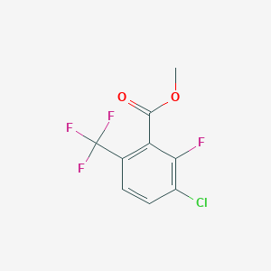 Benzoic acid, 3-chloro-2-fluoro-6-(trifluoromethyl)-, methyl ester Benzoic acid, 3-chloro-2-fluoro-6-(trifluoromethyl)-, methyl ester