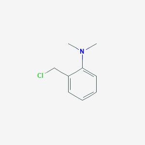 Benzenamine, 2-(chloromethyl)-N,N-dimethyl- Benzenamine, 2-(chloromethyl)-N,N-dimethyl-