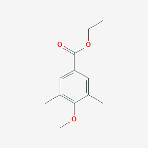Benzoic acid, 4-methoxy-3,5-dimethyl-, ethyl ester Benzoic acid, 4-methoxy-3,5-dimethyl-, ethyl ester