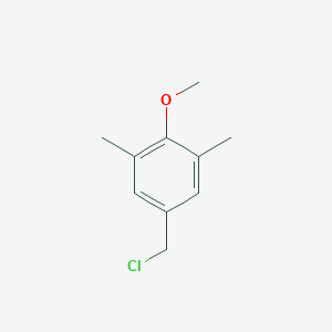 Benzene, 5-(chloromethyl)-2-methoxy-1,3-dimethyl-