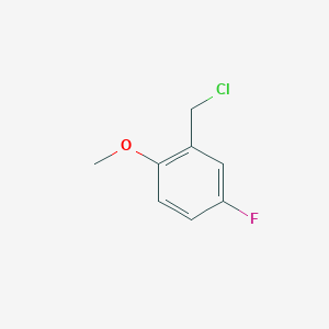 Benzene, 2-(chloromethyl)-4-fluoro-1-methoxy-