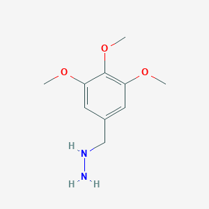 3,4,5-Trimethoxy-benzyl-hydrazine 3,4,5-Trimethoxy-benzyl-hydrazine