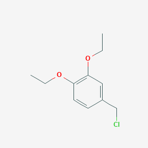 4-(chloromethyl)-1,2-diethoxybenzene 4-(chloromethyl)-1,2-diethoxybenzene