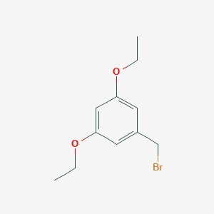 Benzene, 1-(bromomethyl)-3,5-diethoxy- Benzene, 1-(bromomethyl)-3,5-diethoxy-