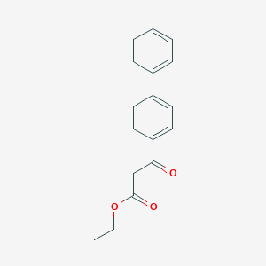 ethyl 3-(4-biphenyl)-3-oxopropanoate ethyl 3-(4-biphenyl)-3-oxopropanoate