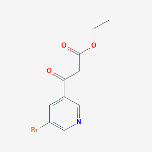 Ethyl 3-(5-bromopyridin-3-yl)-3-oxopropanoate Ethyl 3-(5-bromopyridin-3-yl)-3-oxopropanoate