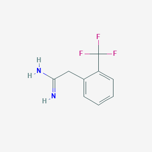 2-(2-Trifluoromethyl-phenyl)-acetamidine 2-(2-Trifluoromethyl-phenyl)-acetamidine