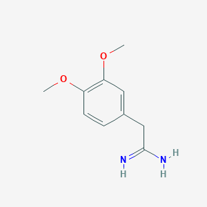 Benzeneethanimidamide, 3,4-dimethoxy- Benzeneethanimidamide, 3,4-dimethoxy-