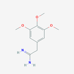 2-(3,4,5-Trimethoxy-phenyl)-acetamidine 2-(3,4,5-Trimethoxy-phenyl)-acetamidine