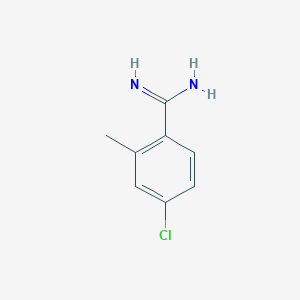 Benzenecarboximidamide, 4-chloro-2-methyl- Benzenecarboximidamide, 4-chloro-2-methyl-