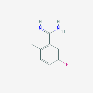Benzenecarboximidamide, 5-fluoro-2-methyl- Benzenecarboximidamide, 5-fluoro-2-methyl-