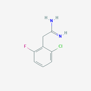 2-(2-chloro-6-fluoro-phenyl)-acetamidine 2-(2-chloro-6-fluoro-phenyl)-acetamidine