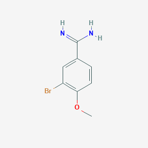 3-Bromo-4-methoxy-benzamidine 3-Bromo-4-methoxy-benzamidine
