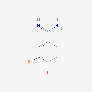 3-Bromo-4-fluoro-benzamidine 3-Bromo-4-fluoro-benzamidine