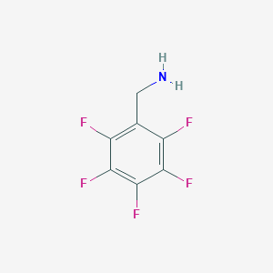 Benzenemethanamine, 2,3,4,5,6-pentafluoro- Benzenemethanamine, 2,3,4,5,6-pentafluoro-