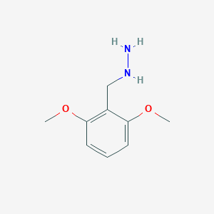 Hydrazine, [(2,6-dimethoxyphenyl)methyl]-
