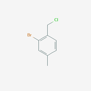Benzene, 2-bromo-1-(chloromethyl)-4-methyl- 