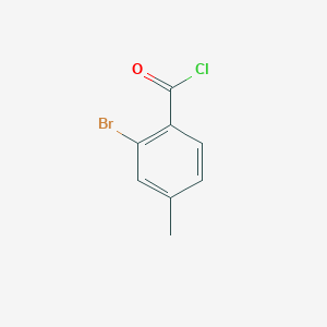 Benzoyl chloride, 2-bromo-4-methyl- Benzoyl chloride, 2-bromo-4-methyl-