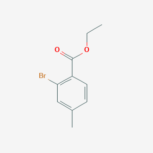 Benzoic acid, 2-bromo-4-methyl-, ethyl ester Benzoic acid, 2-bromo-4-methyl-, ethyl ester